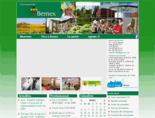 Tablet Screenshot of bernex.ch